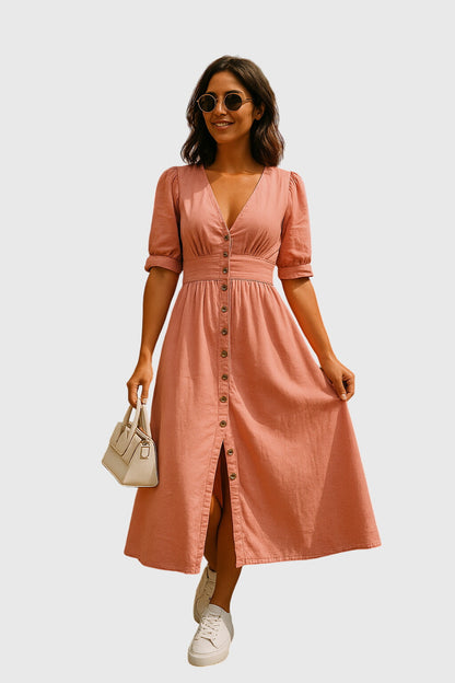 Jacqueline | Chic Denim Dress for Any Occasion