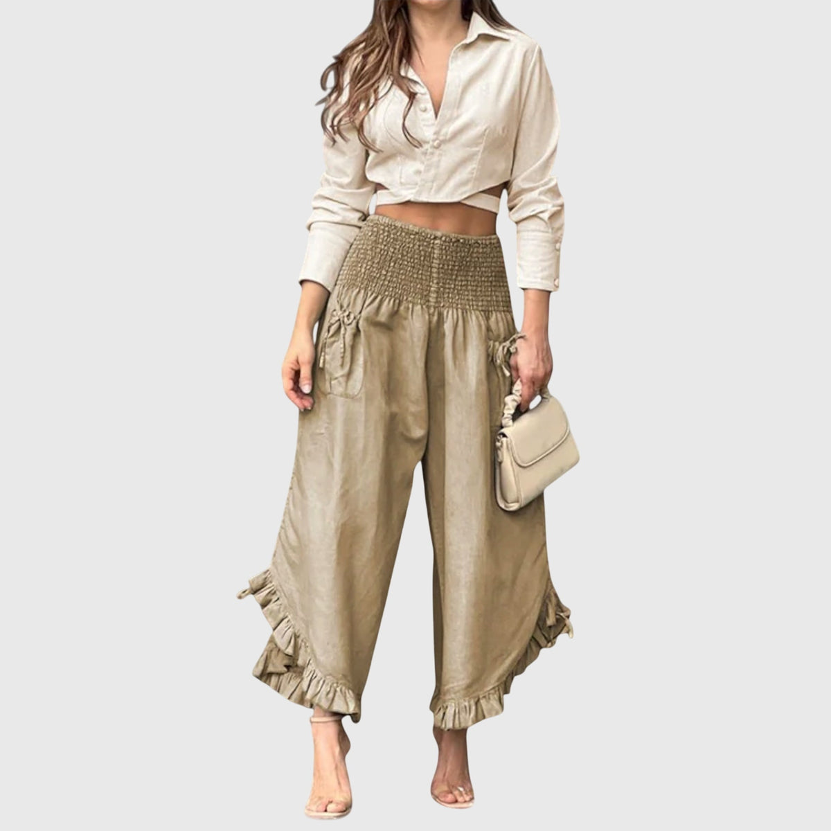 Jaya - Stylish Pleated Trousers for Everyday Wear
