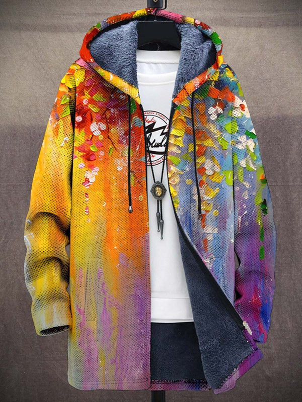 Artistic patterned relaxed everyday cardigan for women | Jindalee -5