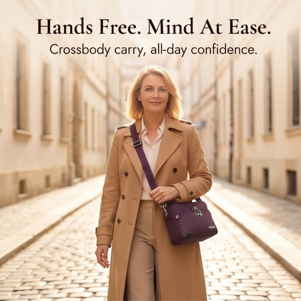 Women's Shoulder Bag | Anti-Theft Multi-Pocket Design 10