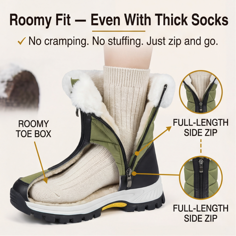Women's Winter Boots | Waterproof & Traction Sole 7