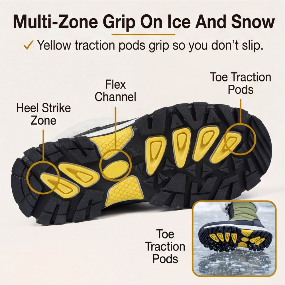Women's Winter Boots | Waterproof & Traction Sole 6
