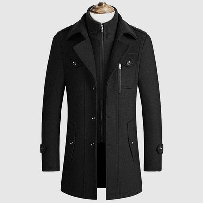 Men's Winter Coat | Zip Detail & Regular Fit 3