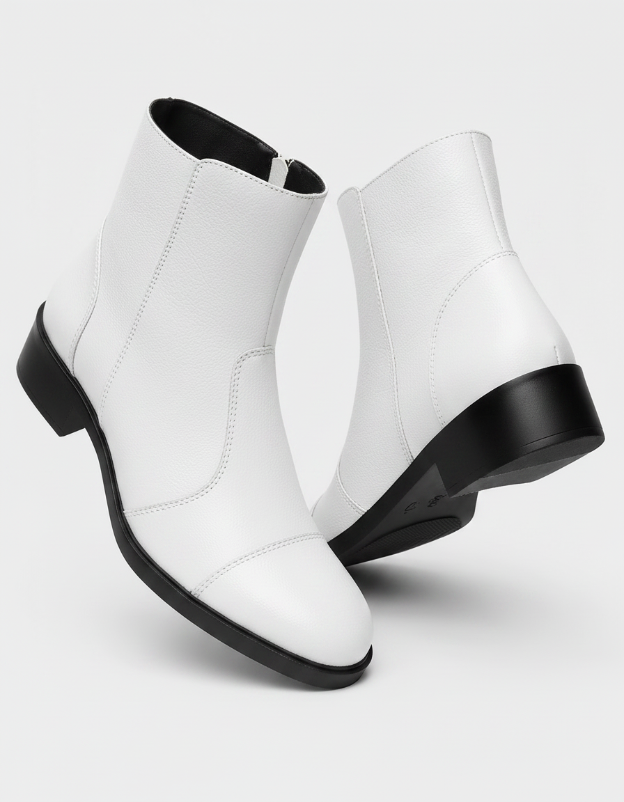Women's Ankle Boots | Side Zip & Structured Fit 3
