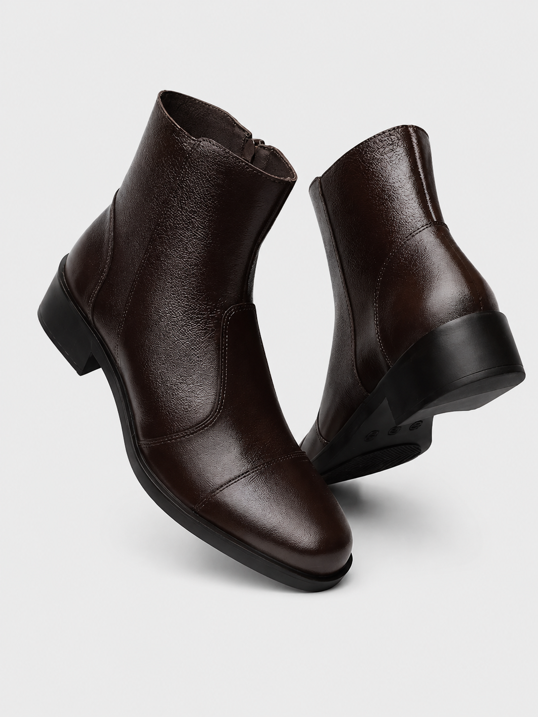 Women's Ankle Boots | Side Zip & Structured Fit 4