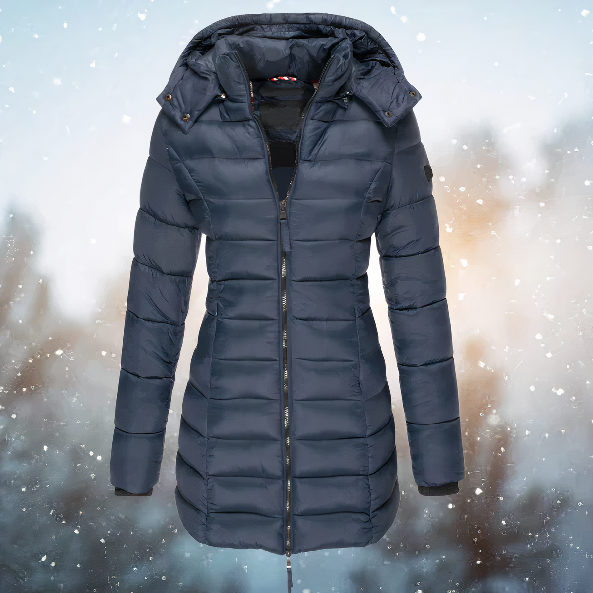 Women's Hooded Parka | Wind Proof & Warm 1