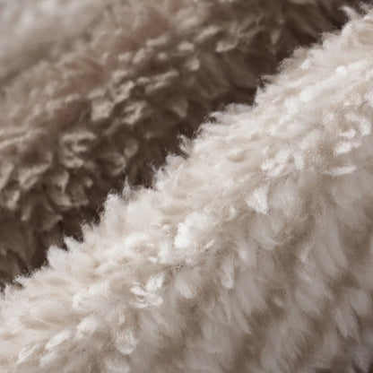 Men's Fur Jacket Classic Fit Soft Plush Winter Coat 4