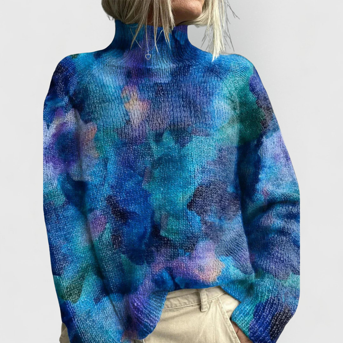 Women's Roll Neck Jumper | Warm & Timeless Style 3
