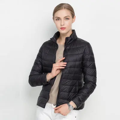 Lightweight Down Jacket for Women– Urban Style & Comfort 0