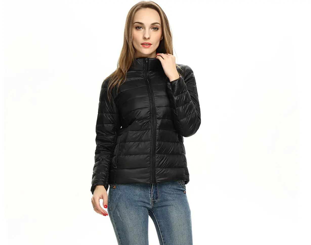 Lightweight Down Jacket for Women– Urban Style & Comfort 3