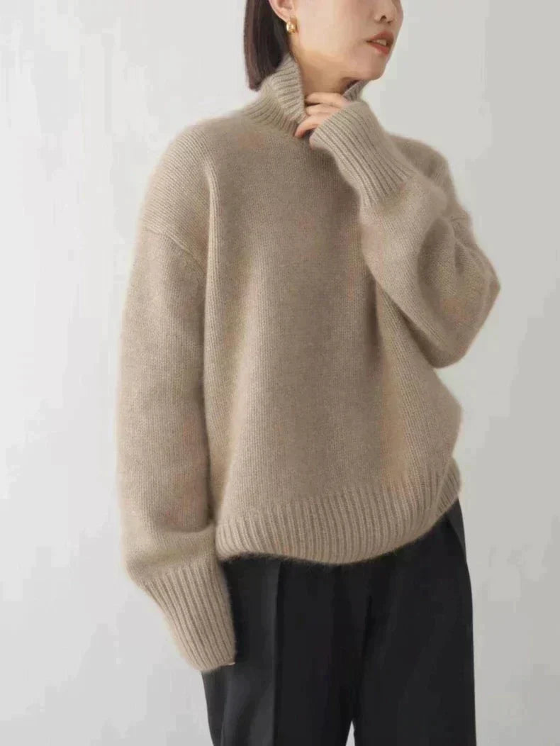 Women's Turtleneck Jumper | Soft-Touch Roll Neck Knit 4