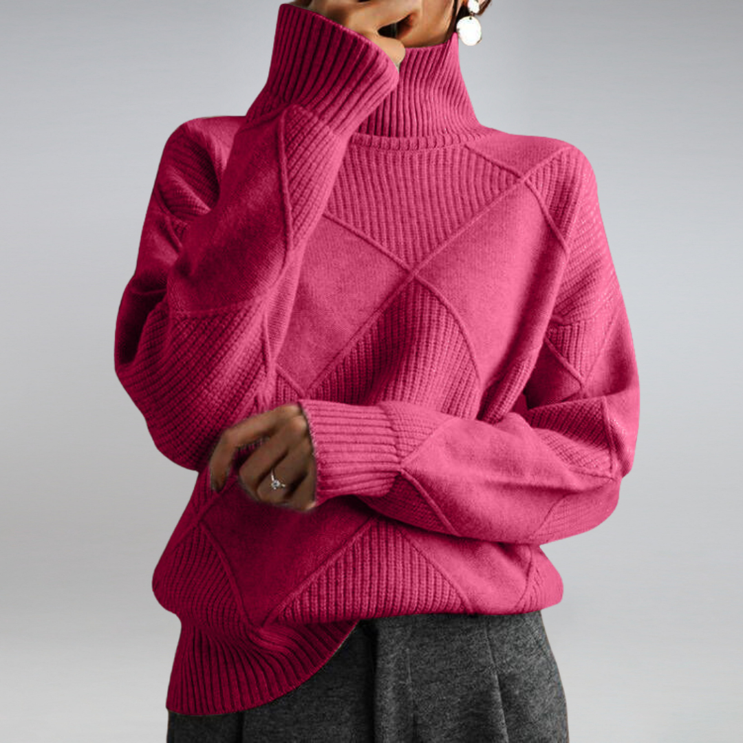 Linda - Cozy Turtleneck Knitwear for All Occasions