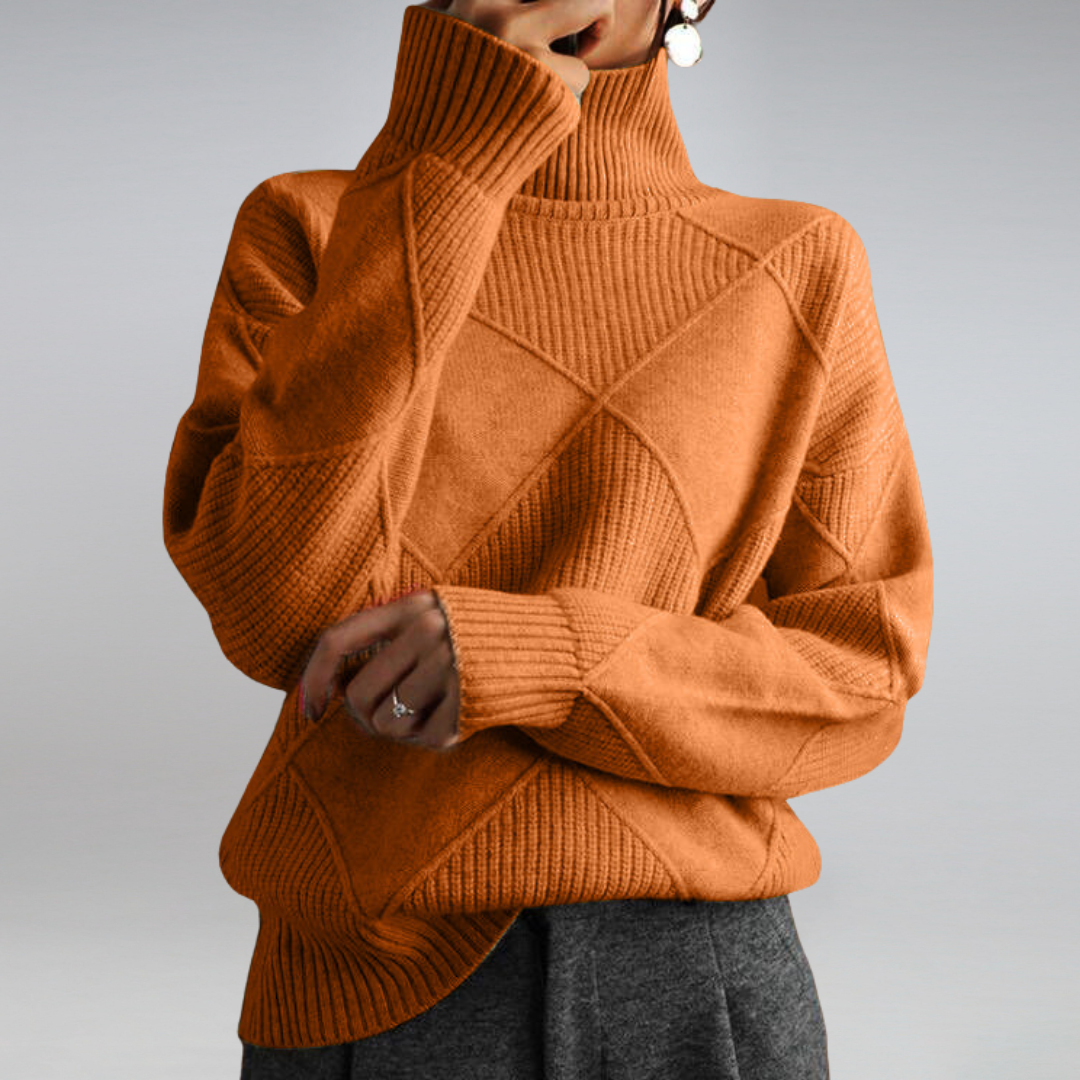 Linda - Cozy Turtleneck Knitwear for All Occasions