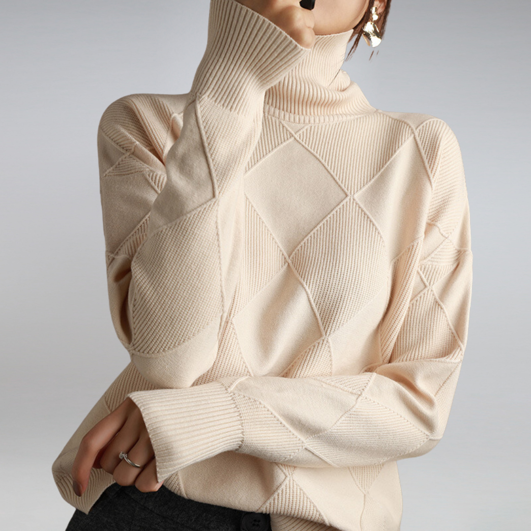 Linda - Cozy Turtleneck Knitwear for All Occasions