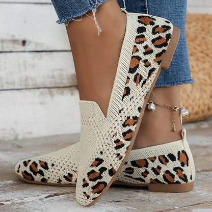 Lisa - Stylish Knit Slip-On Flats for Everyday Wear