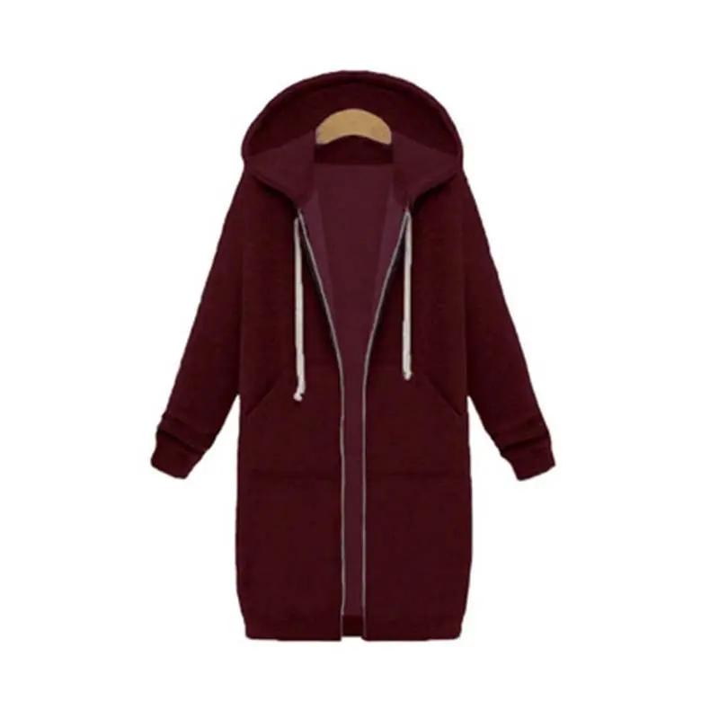 Longline Zip Hoodie for Women – Cozy & Versatile Layering Piece 10