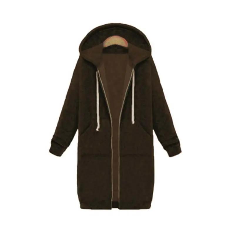 Longline Zip Hoodie for Women – Cozy & Versatile Layering Piece 2