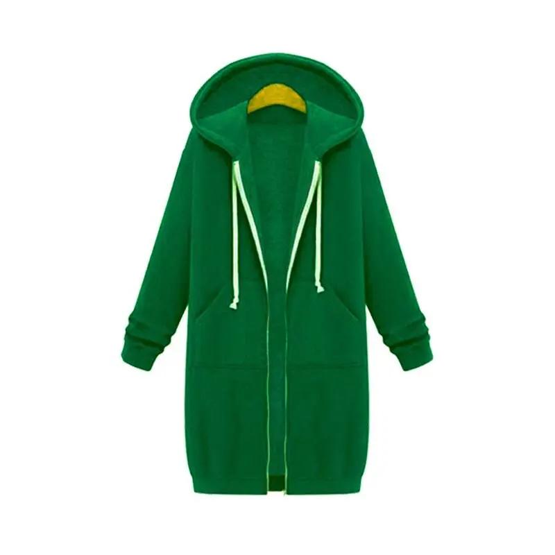 Longline Zip Hoodie for Women – Cozy & Versatile Layering Piece 6
