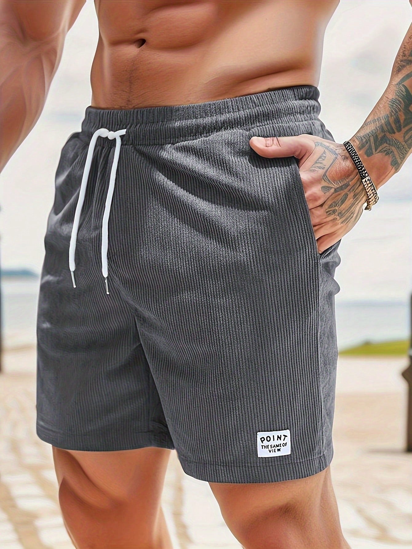 Lucas | Men’s Summer Casual Drawstring Shorts 10