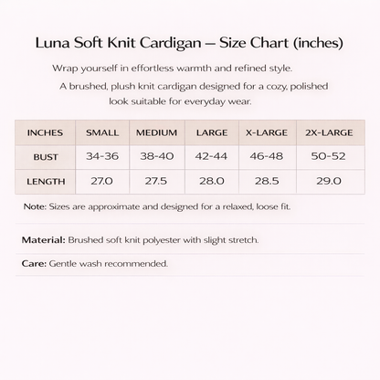 Women's Knit Cardigan | Soft & Cosy Comfort 3