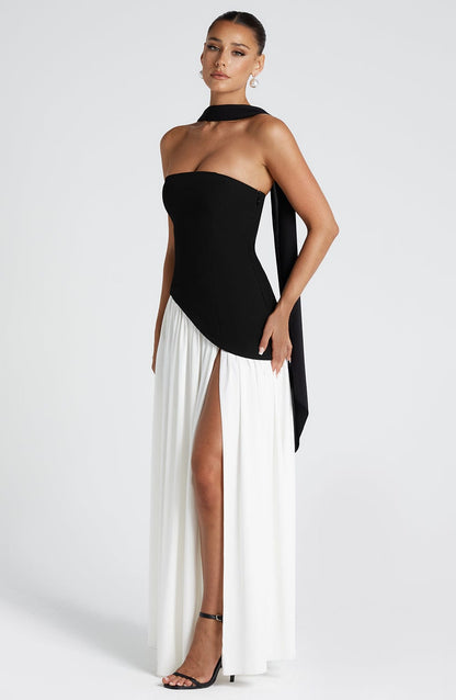Luna Fashion House | Women’s Formal Dress Strapless Maxi Dress Women 10