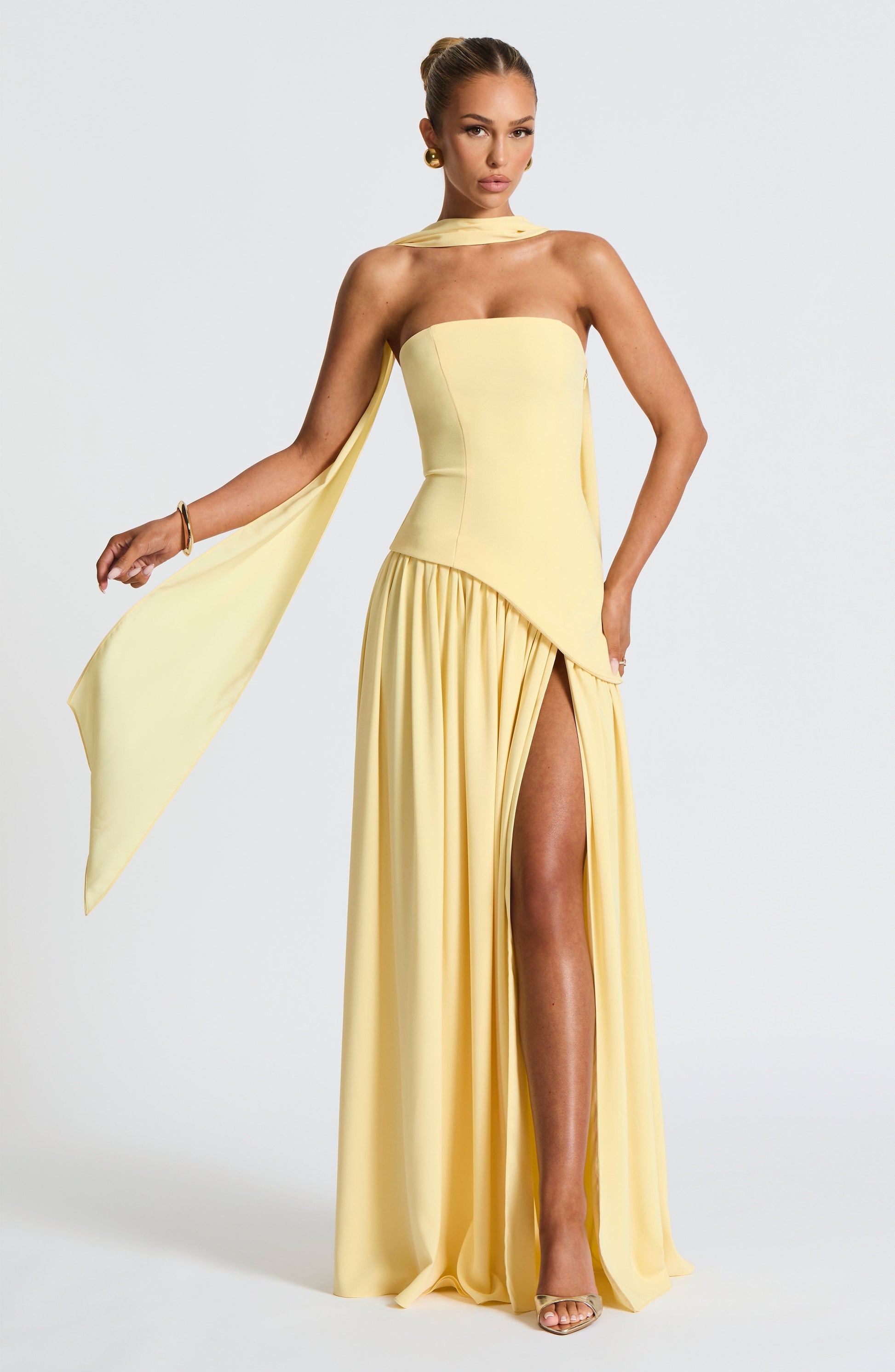 Luna Fashion House | Women’s Formal Dress Strapless Maxi Dress Women 2