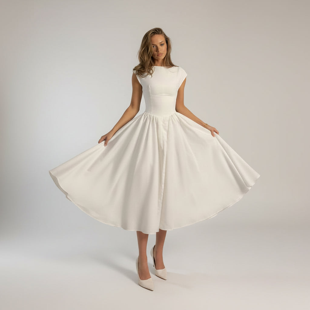 Luna Fashion House | Women’s Maxi Dress A Line Elegant Dress 0
