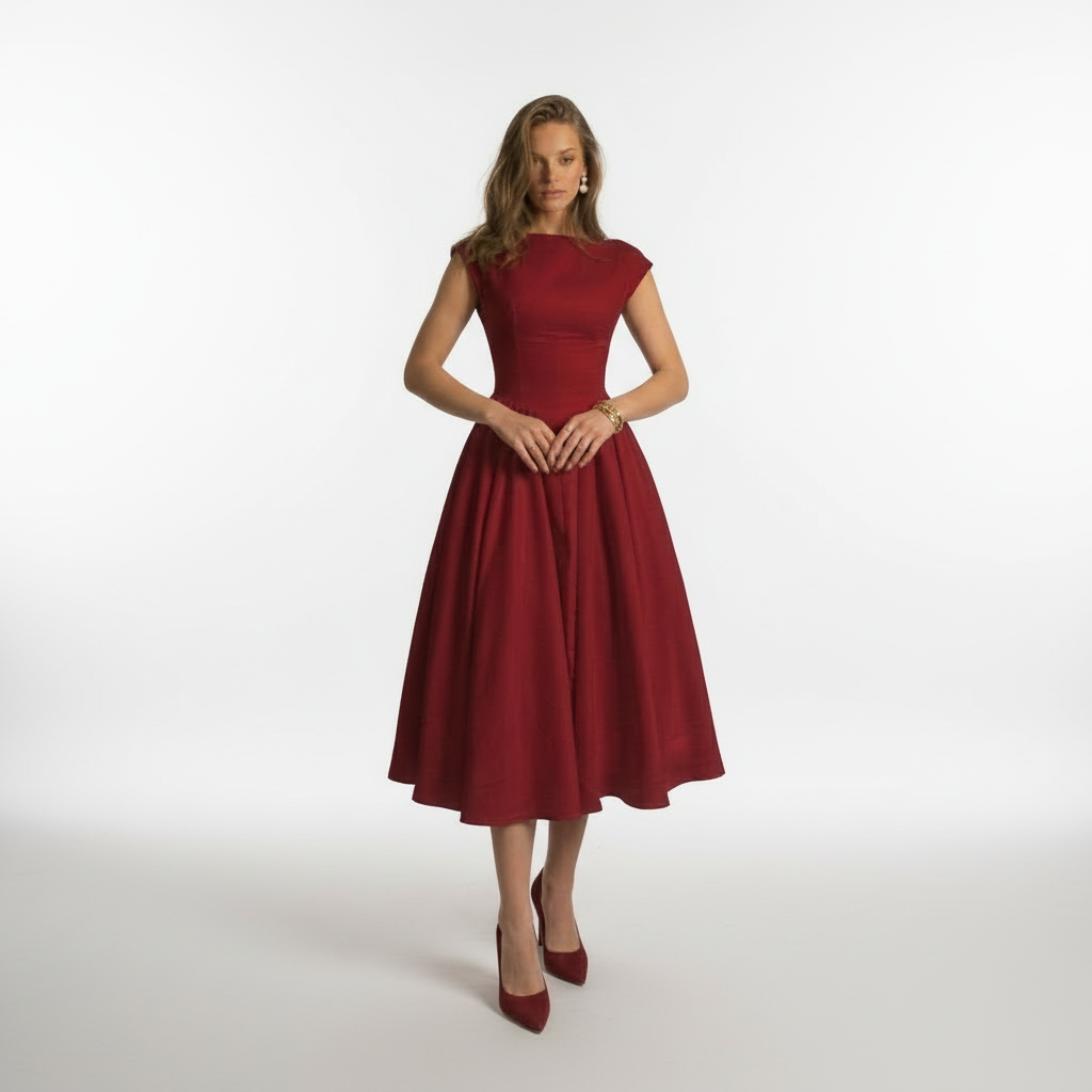 Luna Fashion House | Women’s Maxi Dress A Line Elegant Dress 1