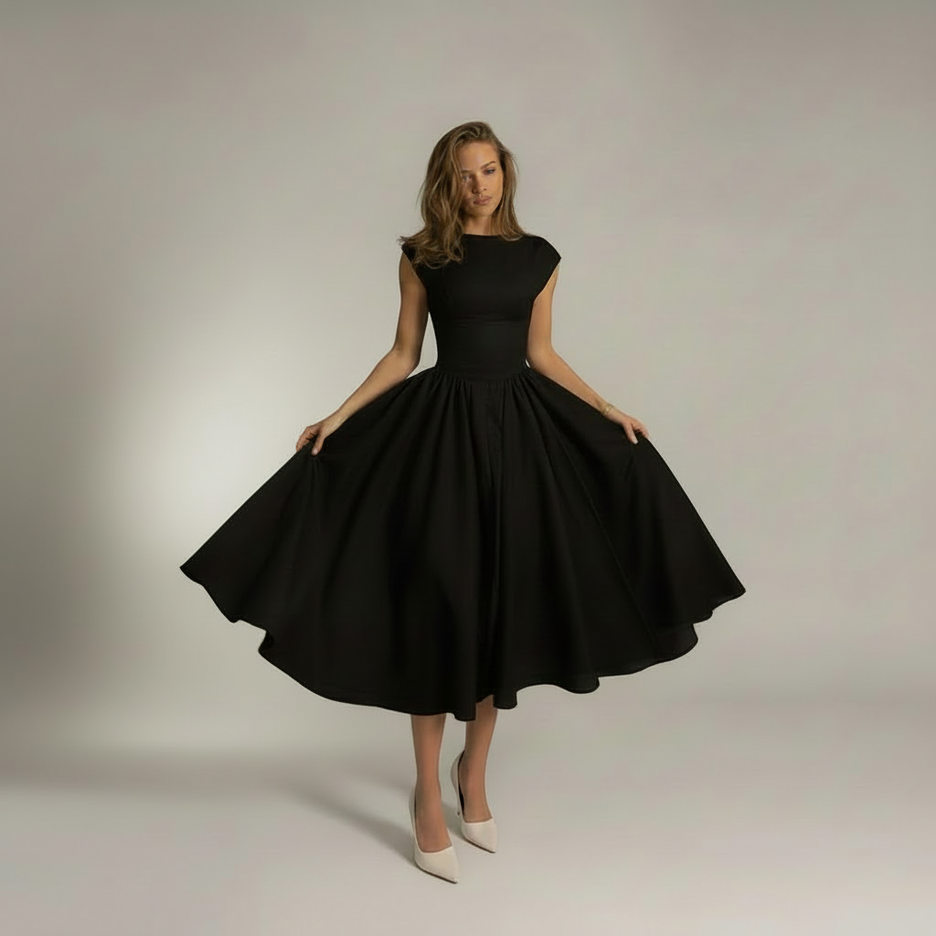 Luna Fashion House | Women’s Maxi Dress A Line Elegant Dress 2