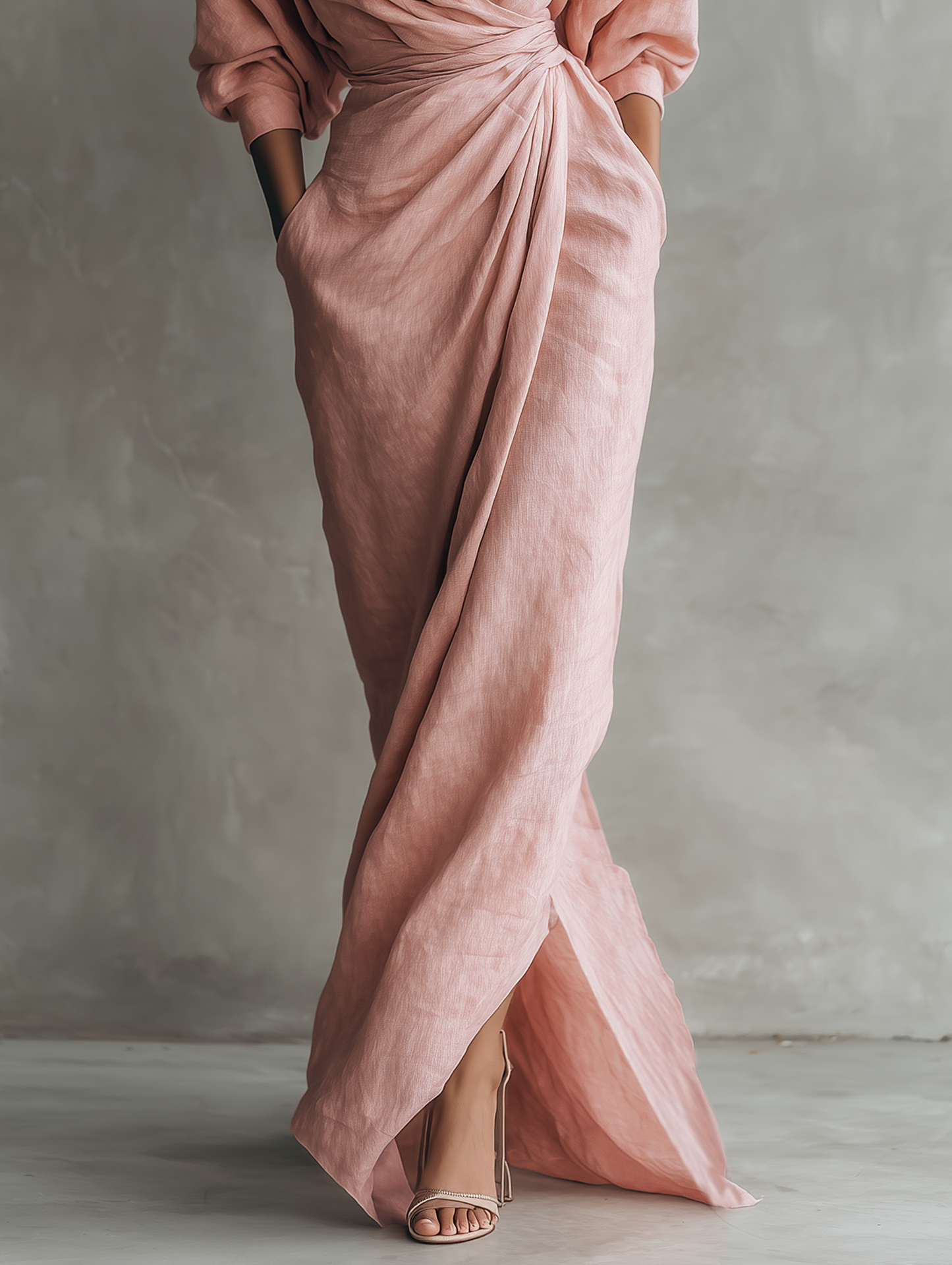 Luna Fashion House | Women's V Neck Maxi Dress Summer Holiday 6