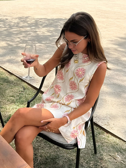 Women's Mini Dress | Mock Neck A-Line Silhouette