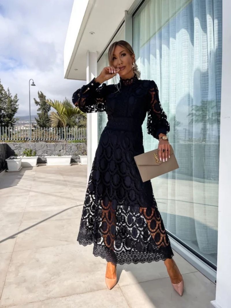 Women's Midi Dress | Elegant Lace & Timeless Style