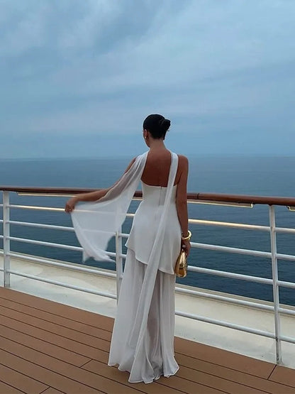 Women's Maxi Dress | Asymmetric Design & Elegant Silhouette