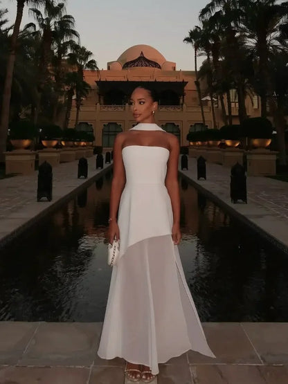 Women's Maxi Dress | Asymmetric Design & Elegant Silhouette