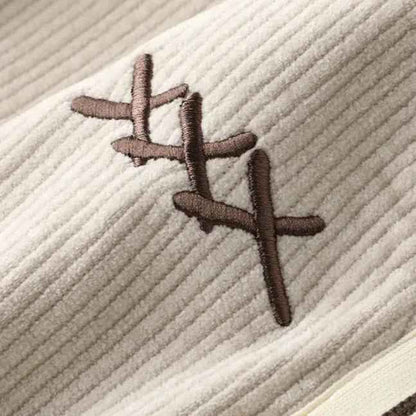 Luxury Corduroy Tracksuit Set 7
