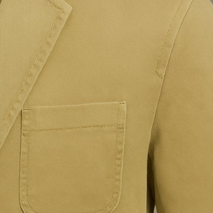 Men’s Cotton Blazer Style Windbreaker with Pockets