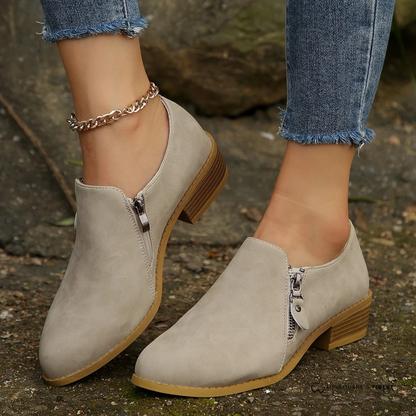 Women's Ankle Boots | Orthopaedic Support & Zip-Up Comfort 1