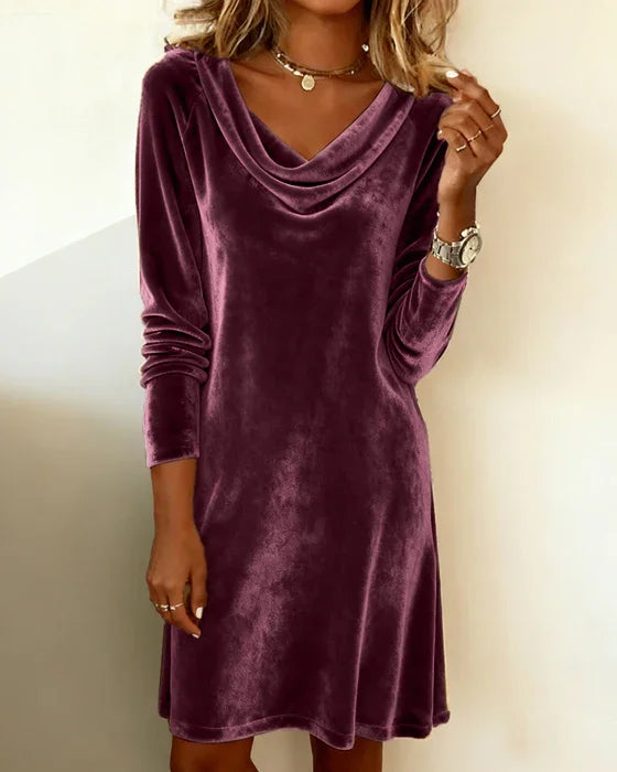 Women's Flattering Fit Dress Feminine Silhouette Evening 19