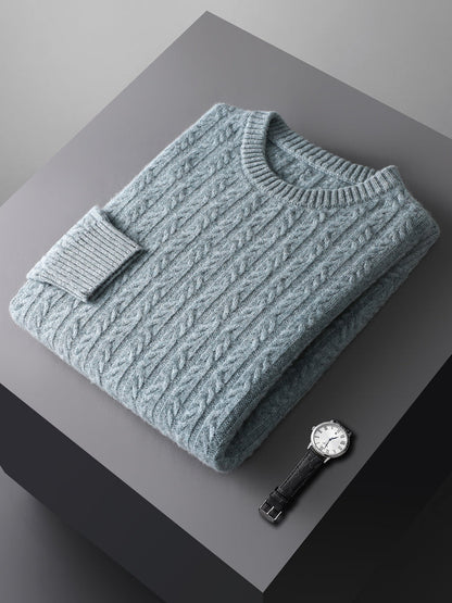 Men's Cable Knit Sweater | Soft & Breathable Comfort 6