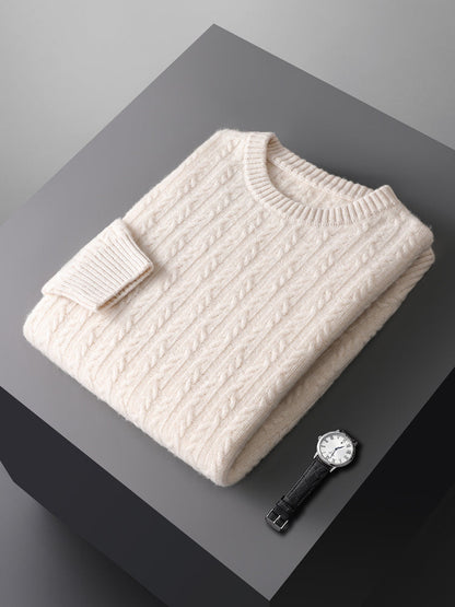 Men's Cable Knit Sweater | Soft & Breathable Comfort 8