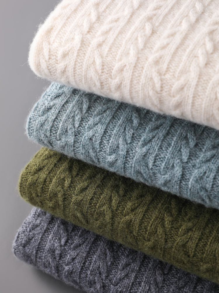 Men's Cable Knit Sweater | Soft & Breathable Comfort 9