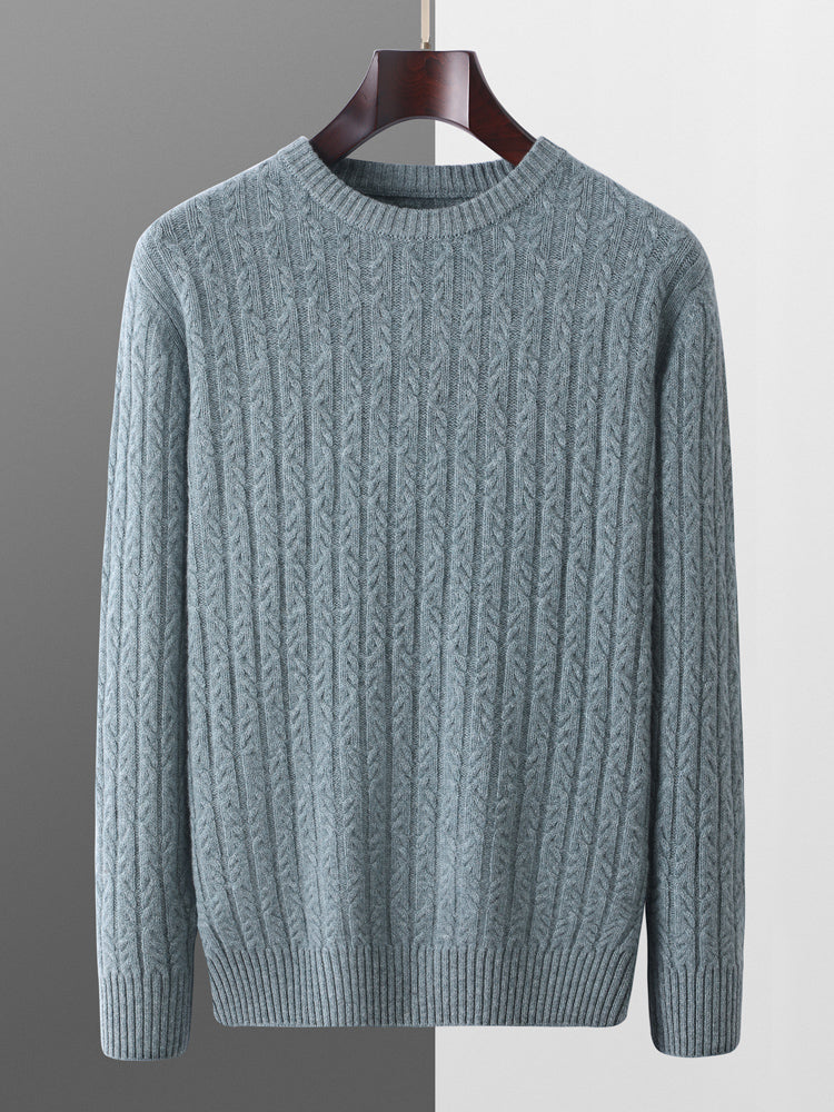 Men's Cable Knit Sweater | Soft & Breathable Comfort 11