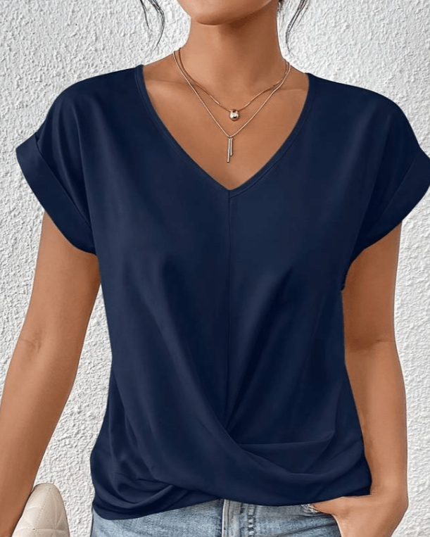 Maray | Stylish V-neck Top for Any Occasion