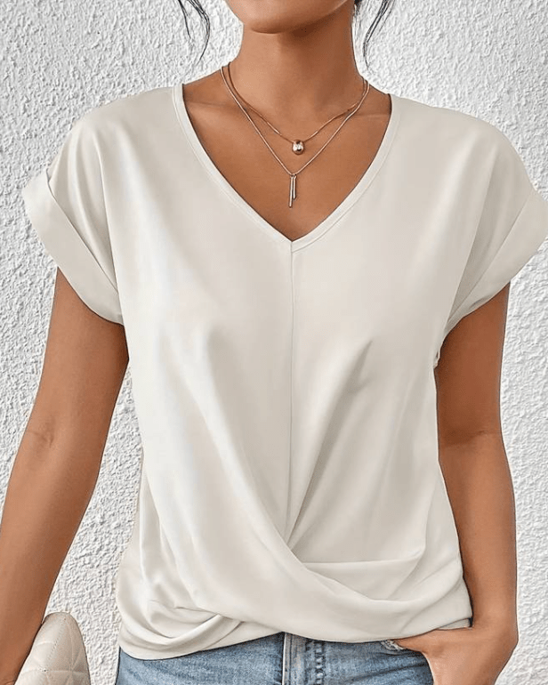 Maray | Stylish V-neck Top for Any Occasion