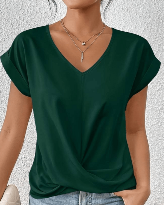 Maray | Stylish V-neck Top for Any Occasion