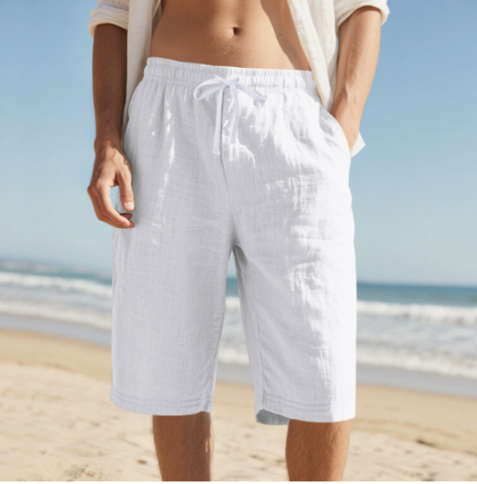 Men's Chino Shorts | Drawstring Relaxed Fit