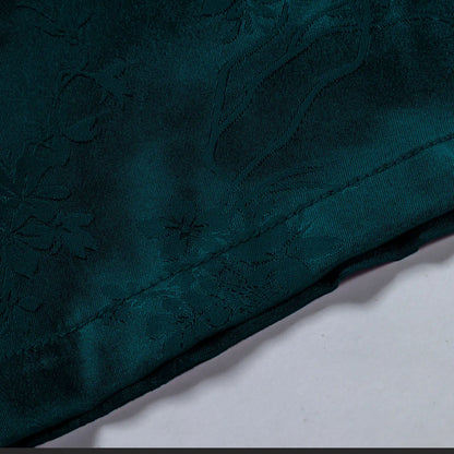 Men's Polo Shirt | Floral Satin Print