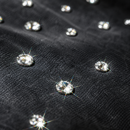 Men's T-Shirt | Rhinestone Detail Oversized Fit