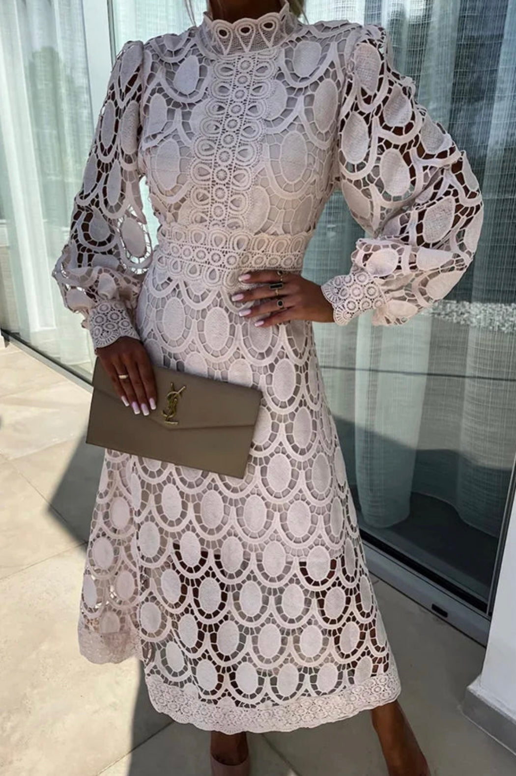Mary | Elegant Lace Dress 3