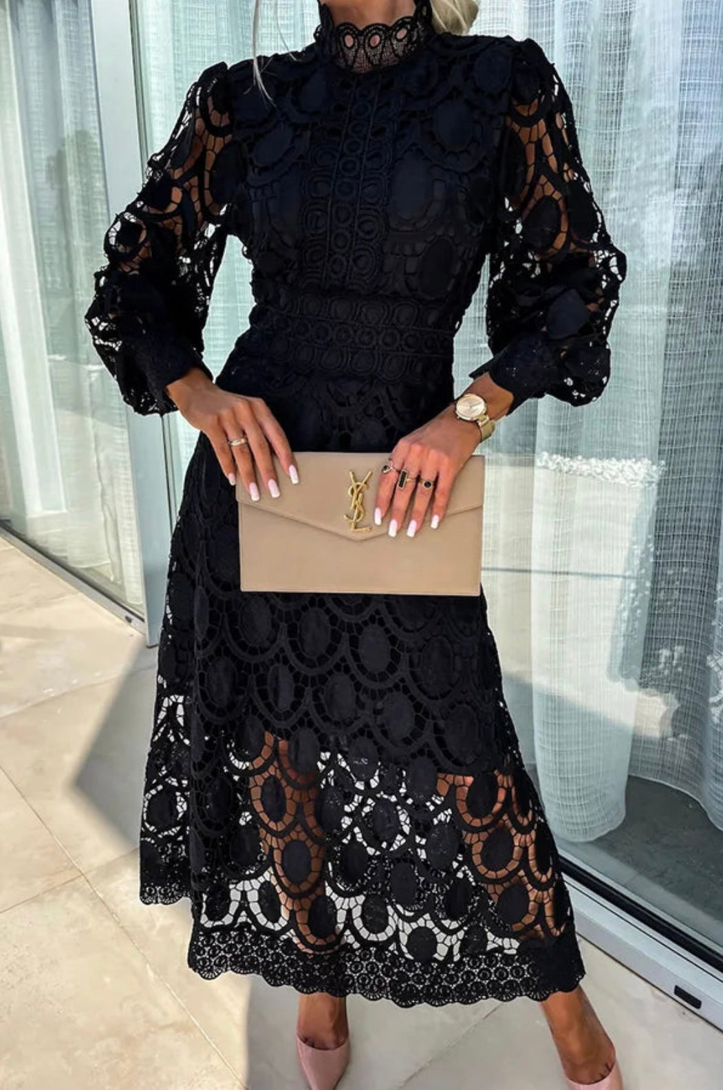 Mary | Elegant Lace Dress 4